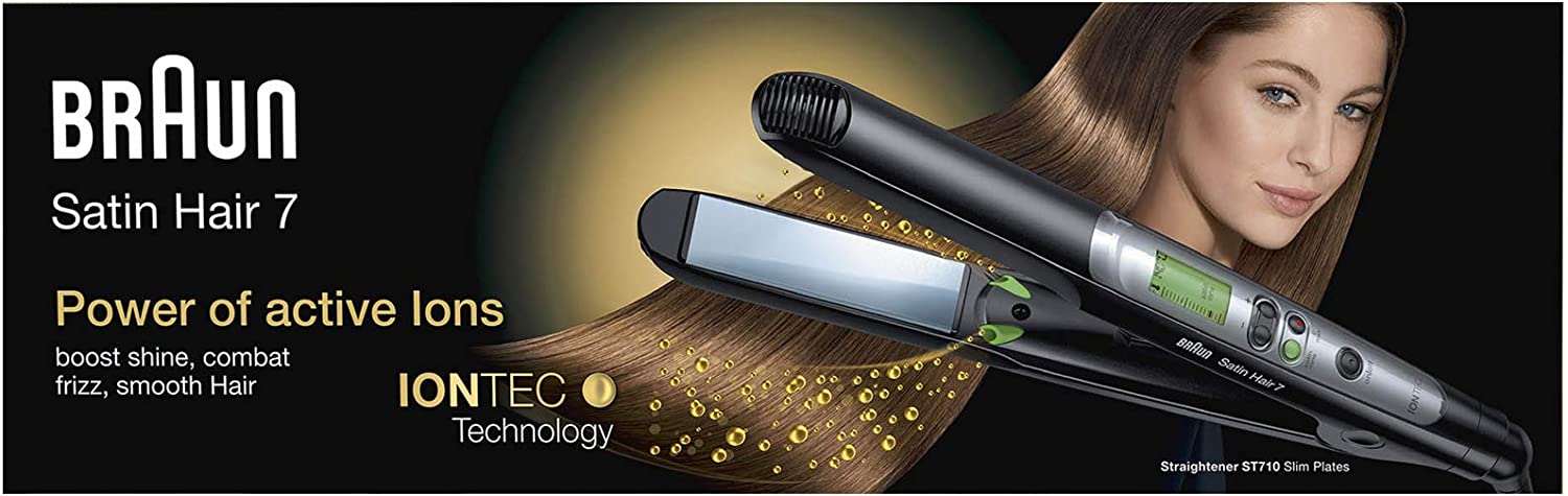 Braun Satin Hair 7 ST710 straightener with IONTEC technology